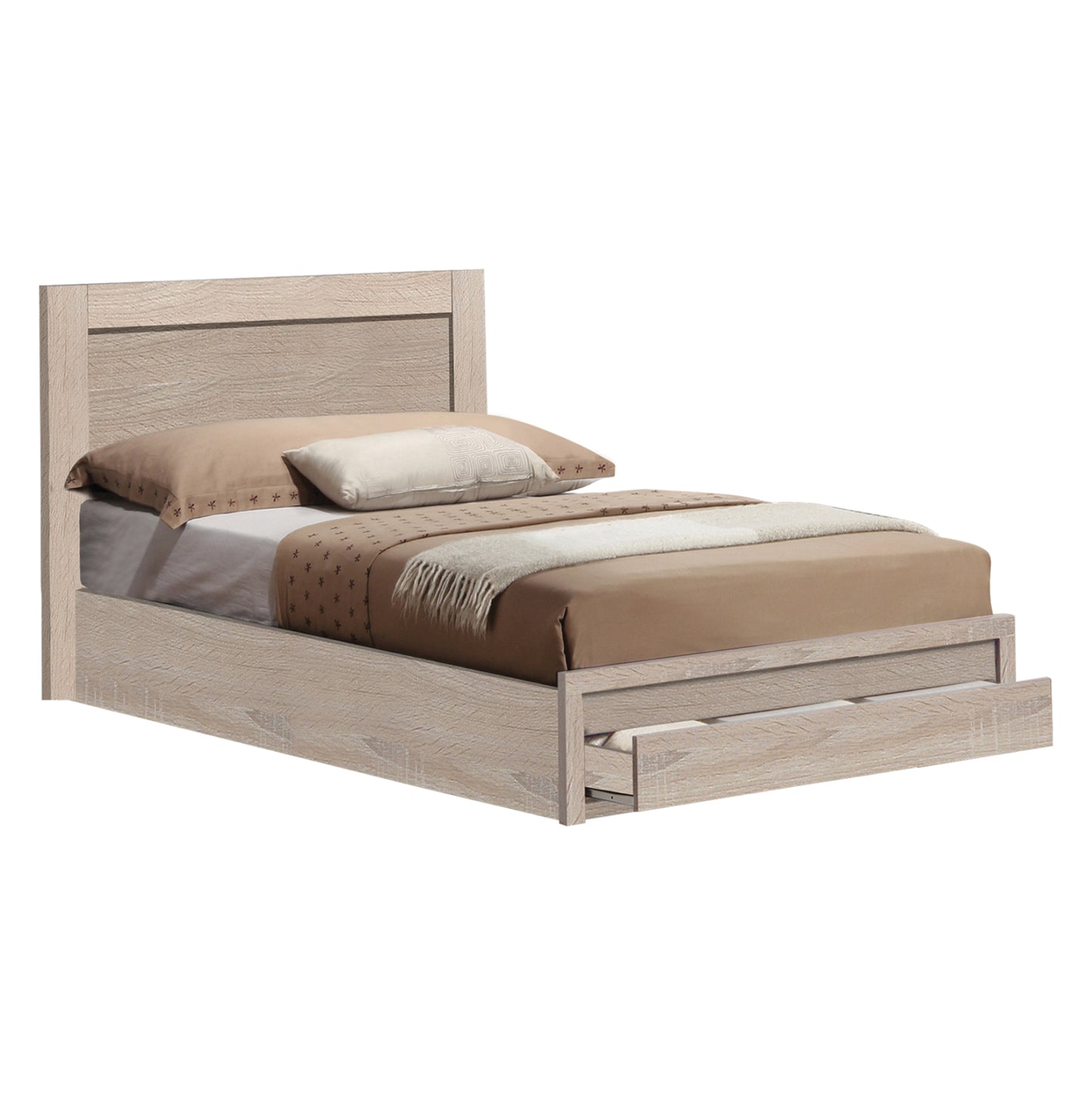 Bed Melany Hm323.12 With 1 Drawer Sonoma 110x190