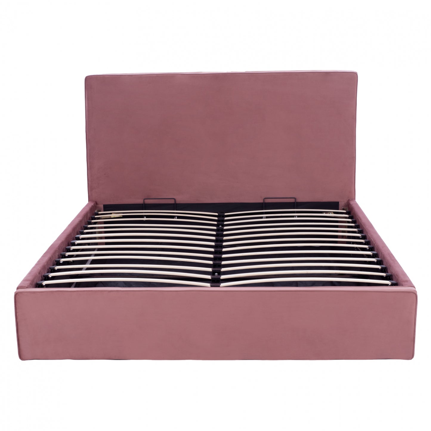 Bed Allie Hm584.12 160x200 With Storage Space- Dusty Pink  Velvet