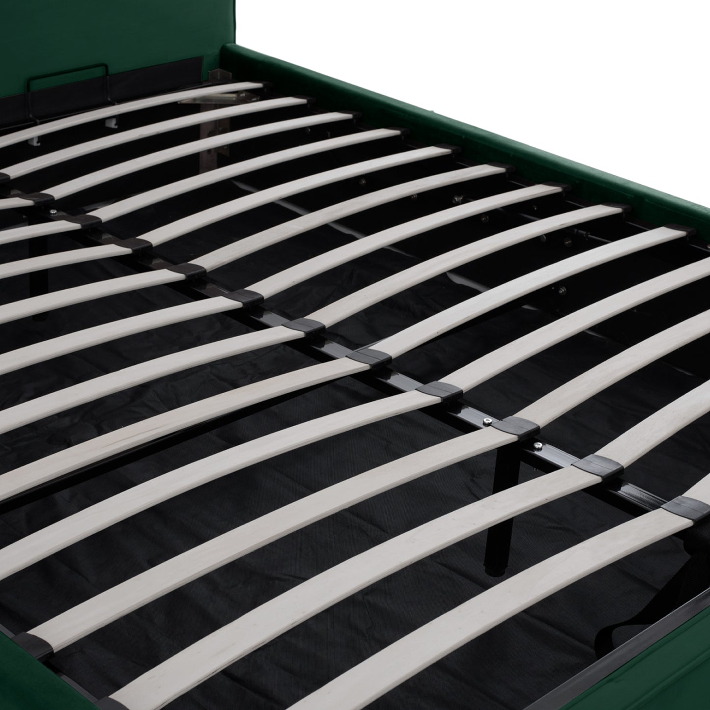 Bed Allie Hm584.13 160x200 With Storage Space In Cypress Green