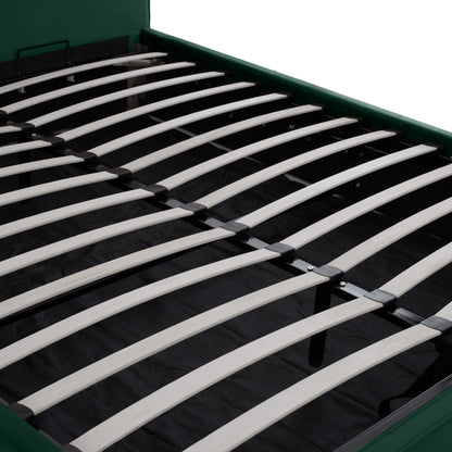 Bed Allie Hm584.13 160x200 With Storage Space In Cypress Green