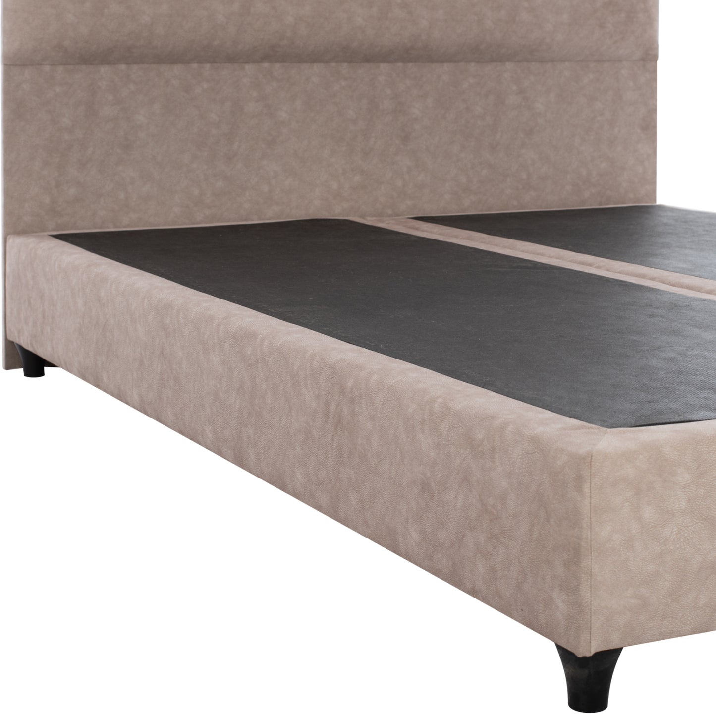 Bed Fb9637.22 Dolores, Beige Nubuck-type Fabric, 150x200