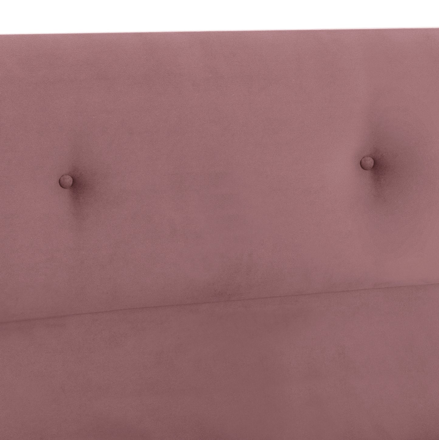 Bed Hm648.12 Dolores, Dusty Pink Velvet, 120x200