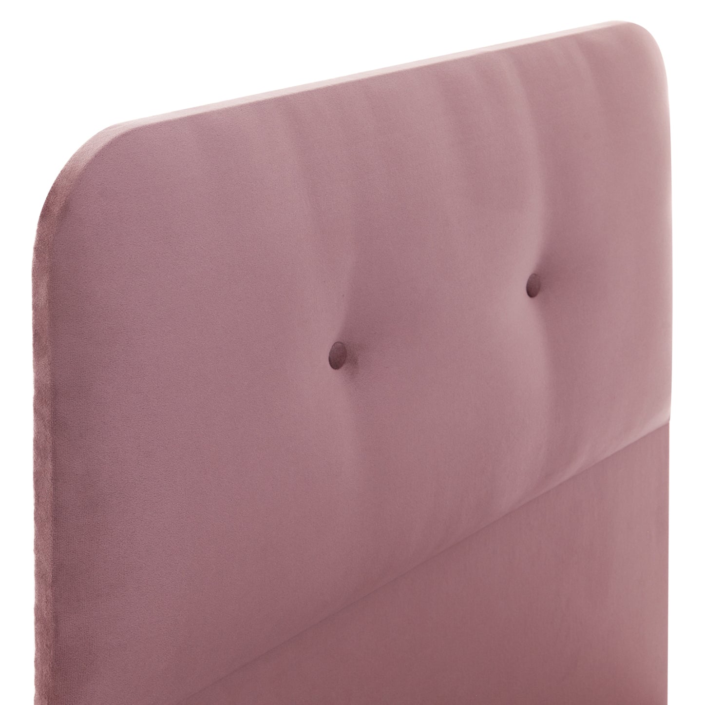 Bed Dolores Hm649.12 Dusty Pink Velvet 90x200 Cm