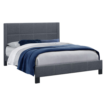 Bed Trillop Hm666.02 Dark Grey Fabric- 160x200cm. Mattress