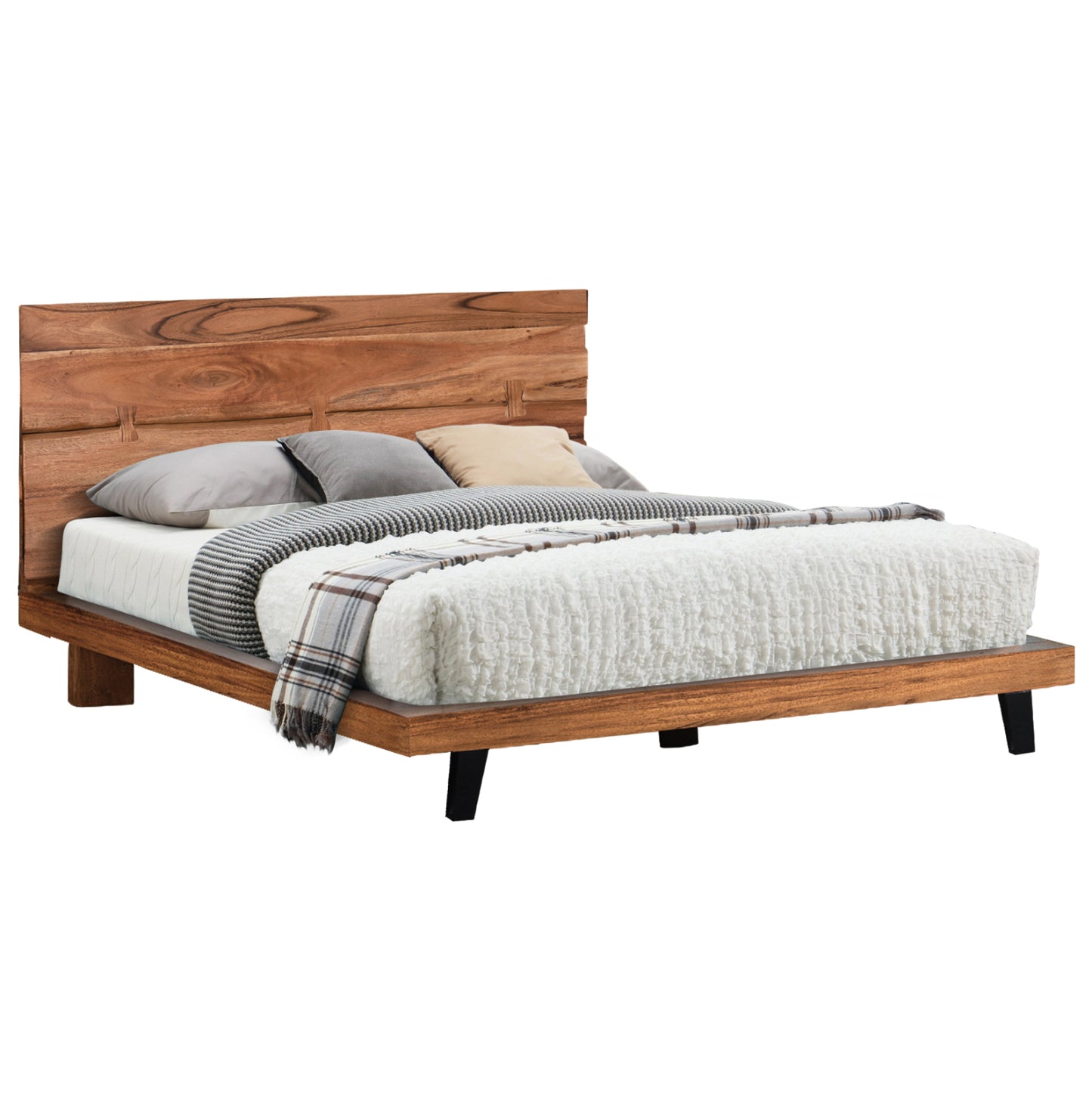 Bed Fansi From Solid Acacia Wood Hm8472.11  160x200