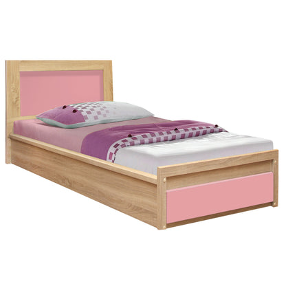 Bed With Drawer Playroom Hm330.02 Sonama-pink 90x190cm