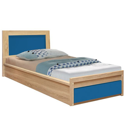 Bed With Drawer Playroom Hm330.01 Sonama-blue 90x190cm