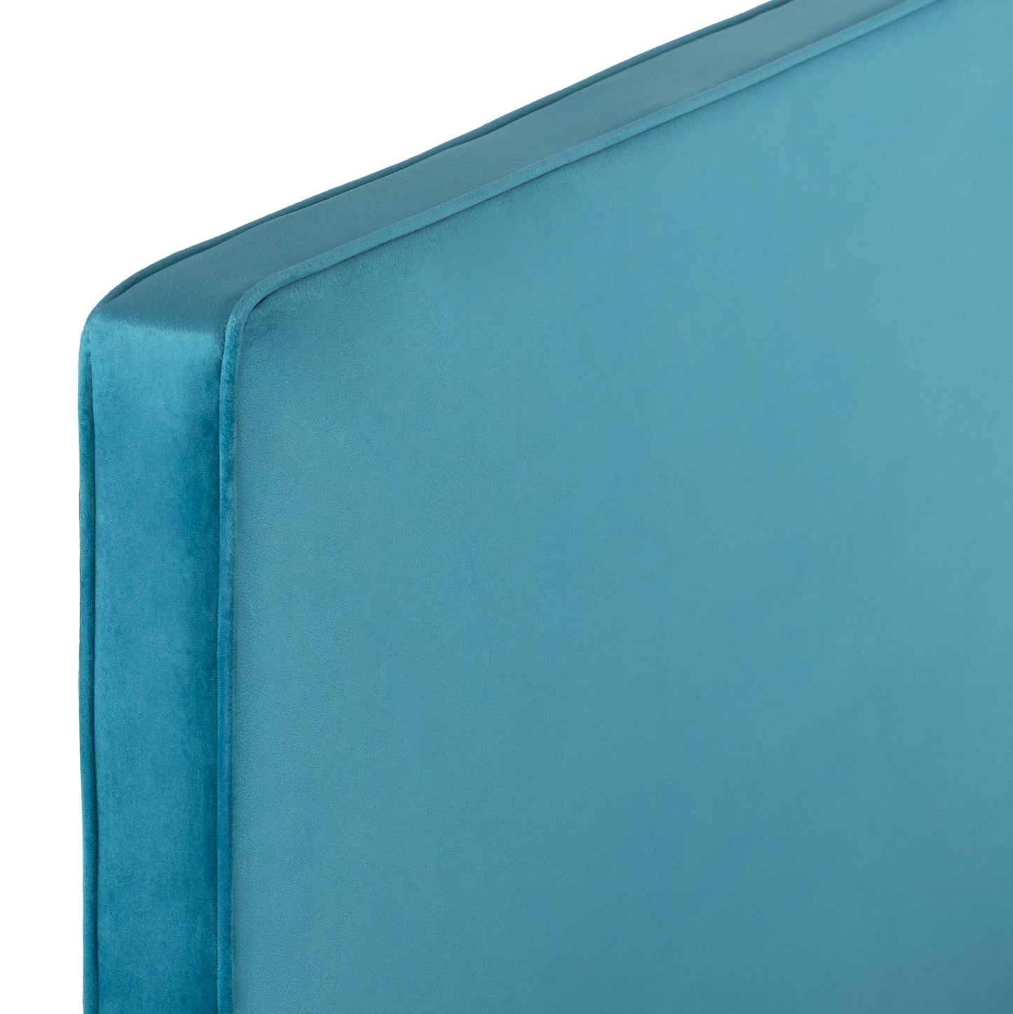 Bed Maylin Hm598.08 With Blue-green Velvet For Mattress 120x200cm.