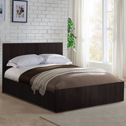 Melamine Bed For Mattress 160Χ200cm. Wenge Fb92432.02