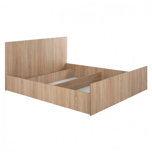 Bed Adler 160x200cm Sonoma Oak Hm2432