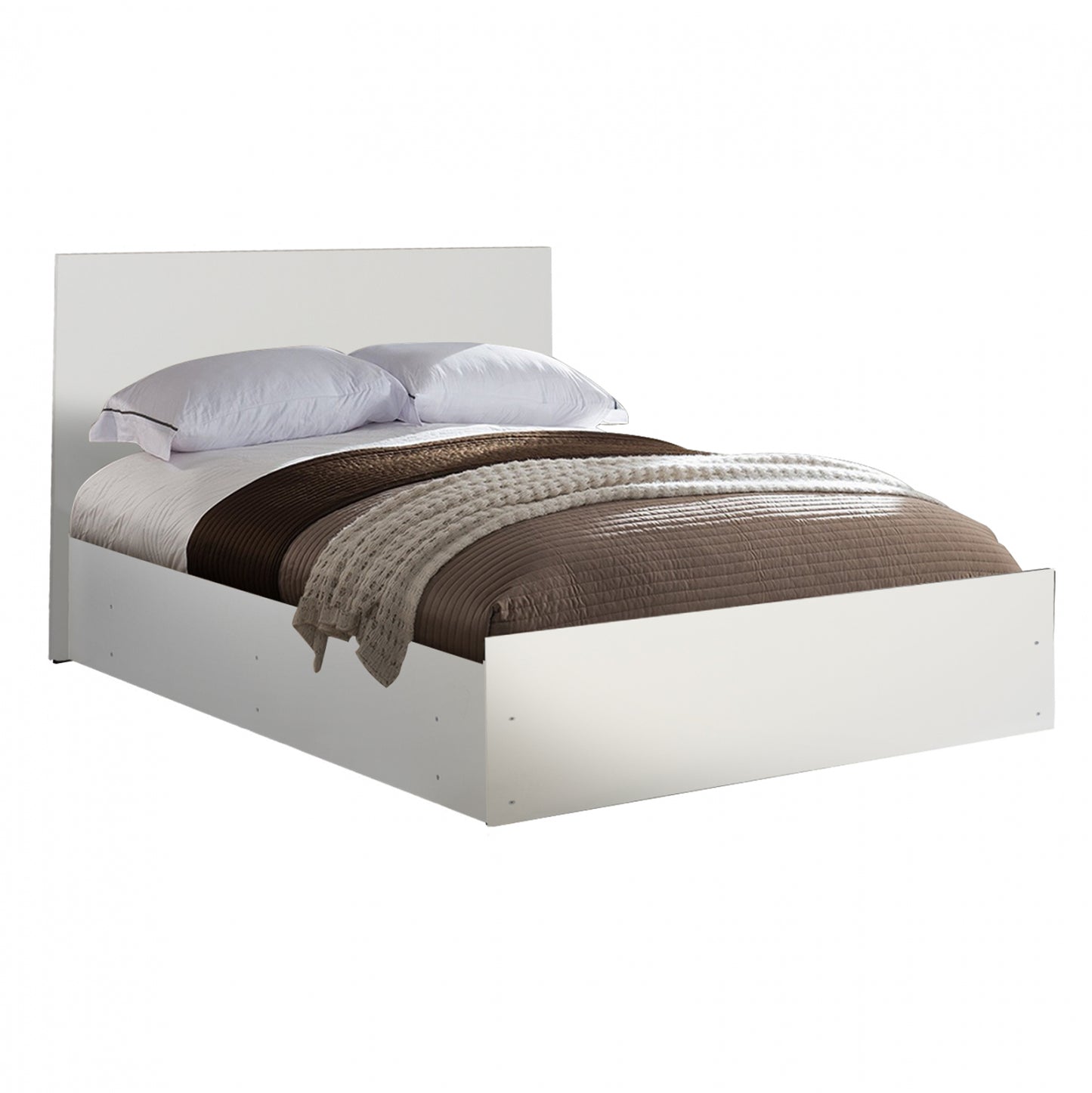 Adler Melamine Bed For Mattress 160Χ200cm. White Hm2432.03