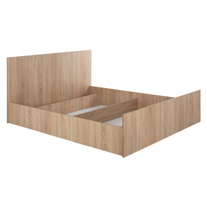 Bed Adler 160x200cm Sonoma Oak Hm2432