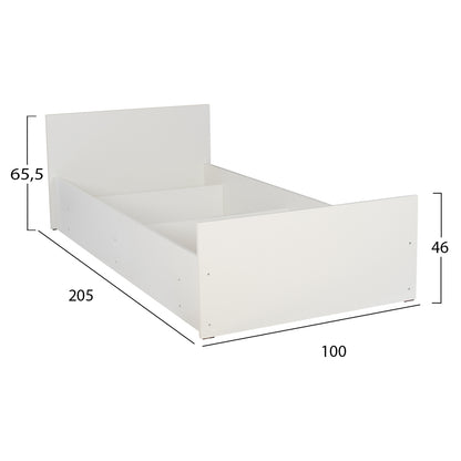 Vista Single Bed - 90x200cm