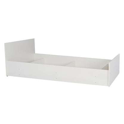 Melamine Bed For Mattress 90x200cm. White Hm2433.03