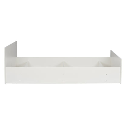 Melamine Bed For Mattress 90x200cm. White Hm2433.03