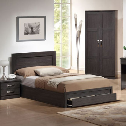 Bed Melany Hm346.01 With 1drawer Zebrano 90x190cm