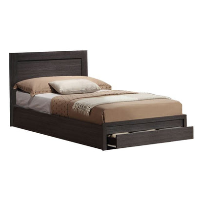 Bed Melany Hm346.01 With 1drawer Zebrano 90x190cm