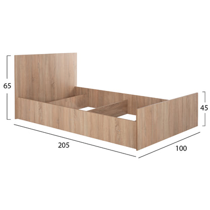 Vista Single Bed - 90x200cm