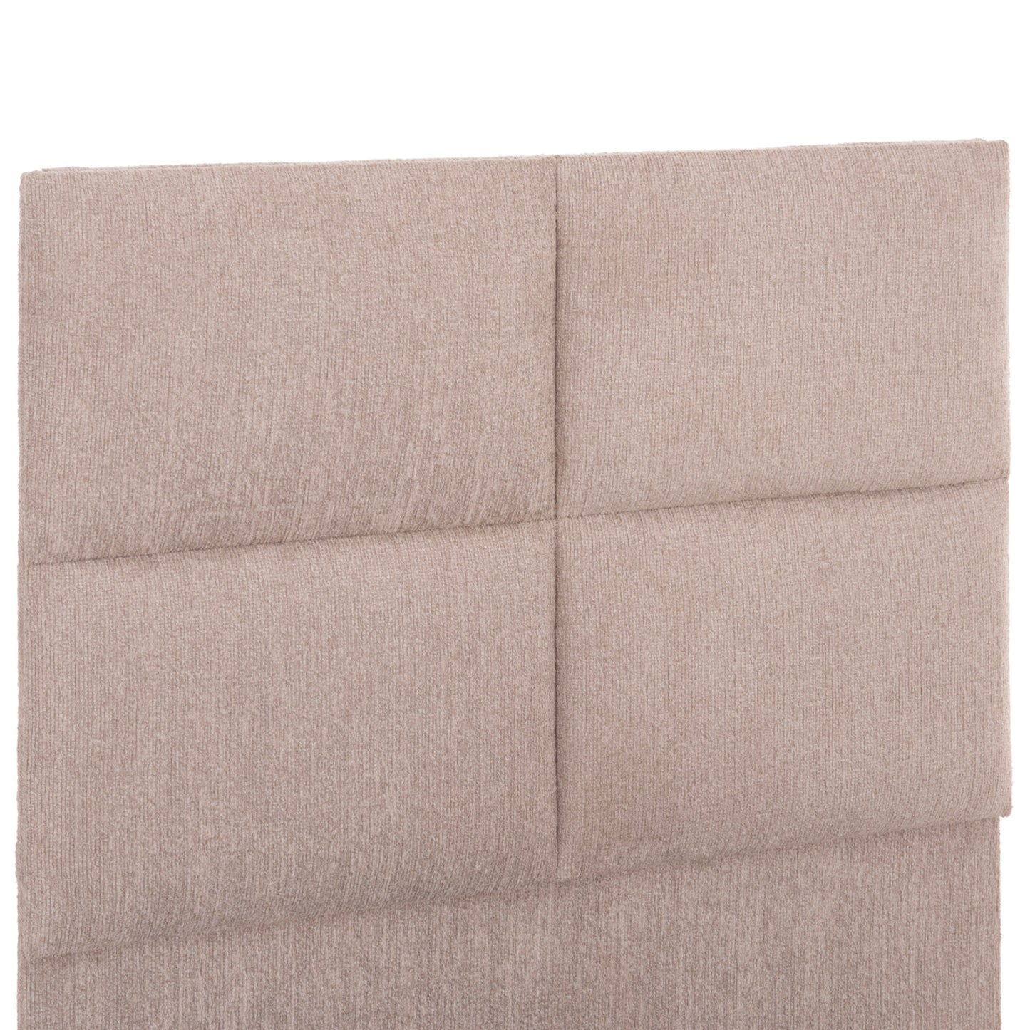 Single Bed Milo Hm652.32 Teddy Fabric In Beige- For Mattress 90x200cm