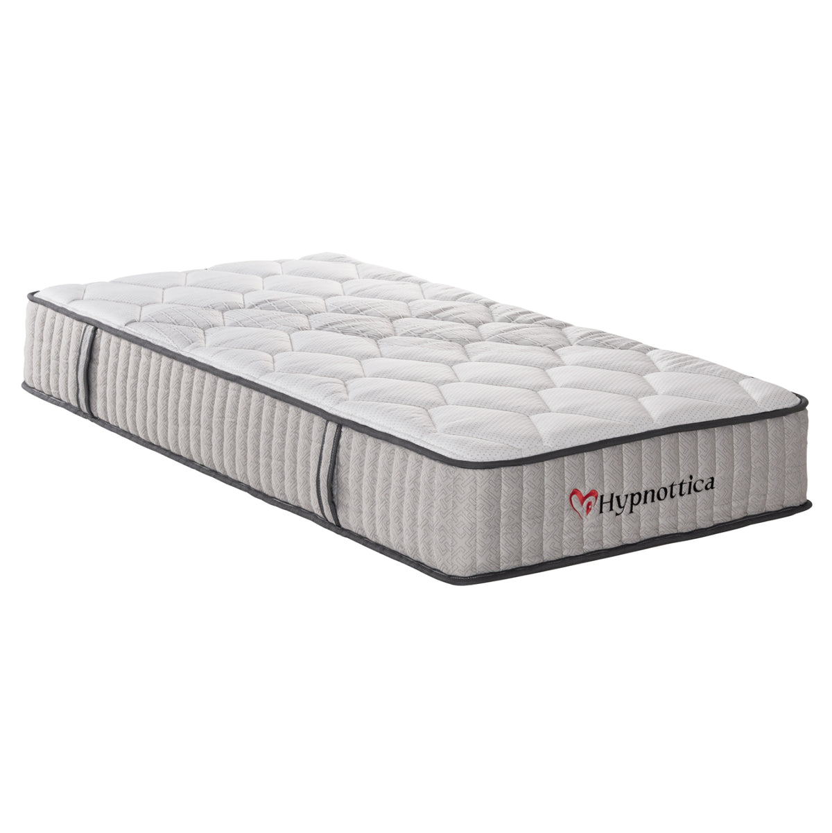 Single Bed With Drawer & Mattress Melany Hm10756.01 Melamine In Sonama/white--for 90x190cm.
