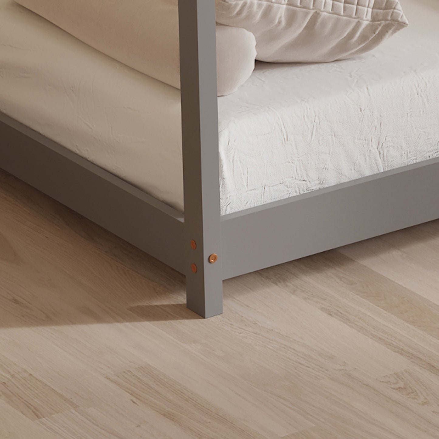 Lumo Montessori Bed - Solid Pine Wood 90x190cm