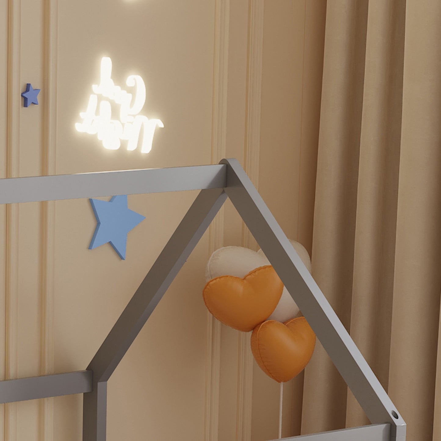 Lumo Montessori Bed - Solid Pine Wood 90x190cm