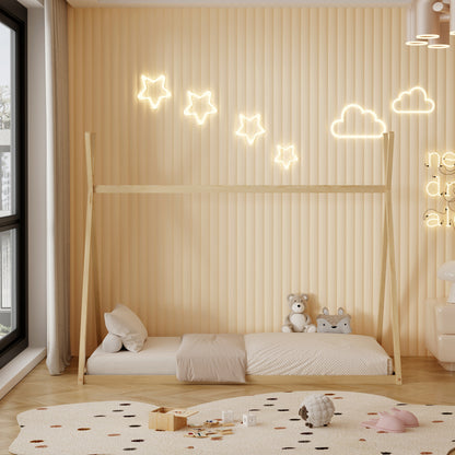 Nobu Montessori Bed - Solid Pine Wood 90x190cm