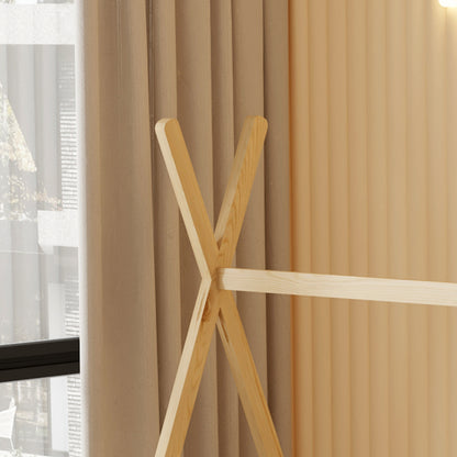 Bed For Kids Munk Hm681.01 T.montessori Solid Pine Wood In Natural For Mattress 190x90cm.