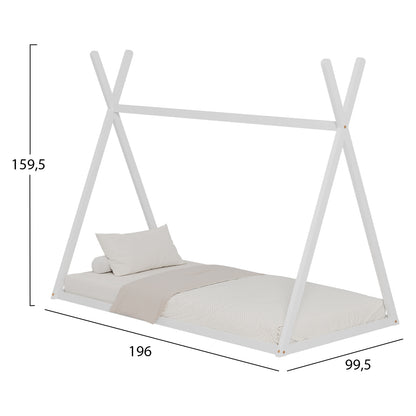 Nobu Montessori Bed - Solid Pine Wood 90x190cm