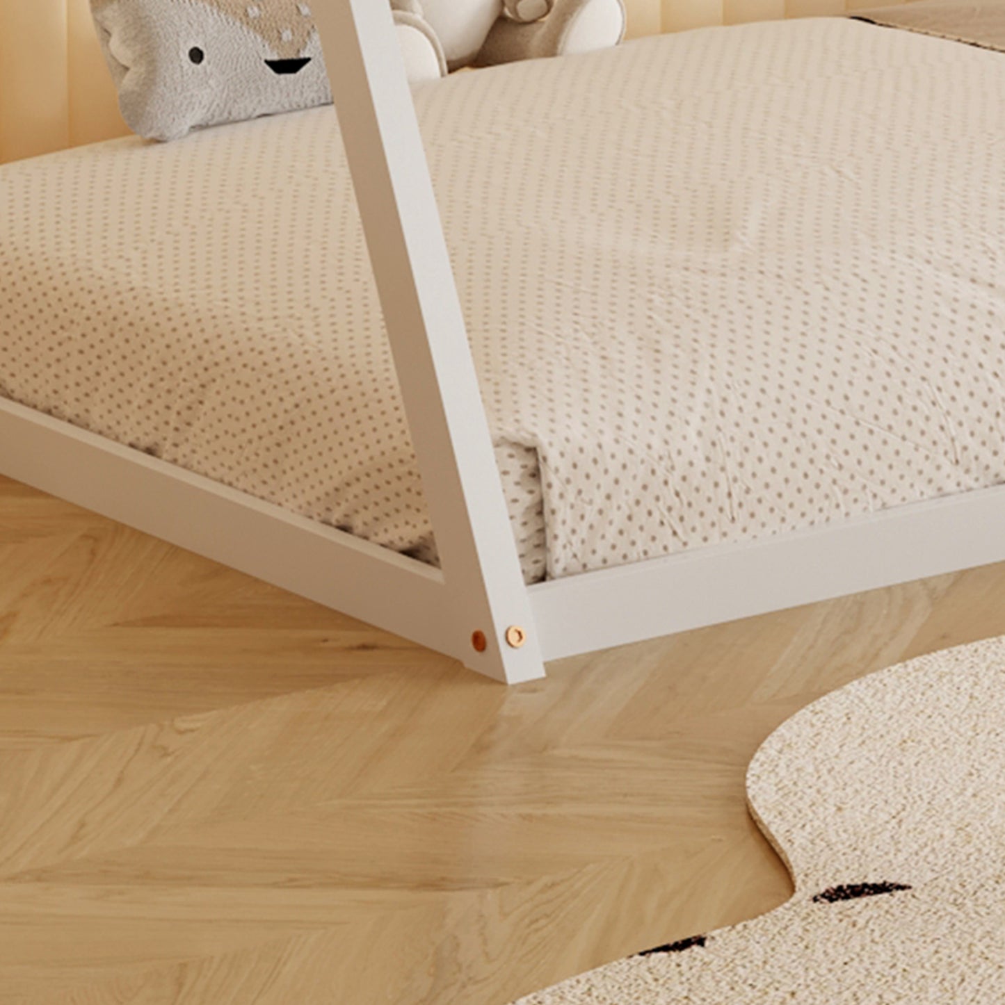 Nobu Montessori Bed - Solid Pine Wood 90x190cm