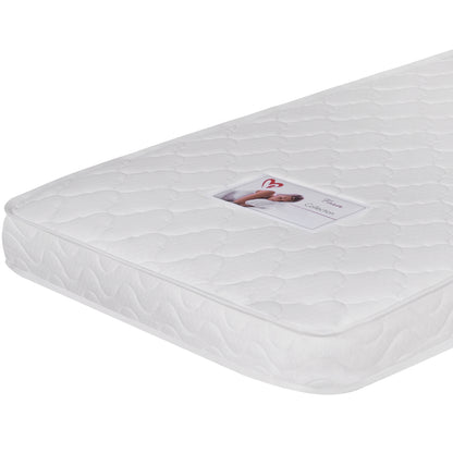 Bed With Mattress Klarice Hm21305 Pine Wood In Natural Wood Color--mattress 90x190cm