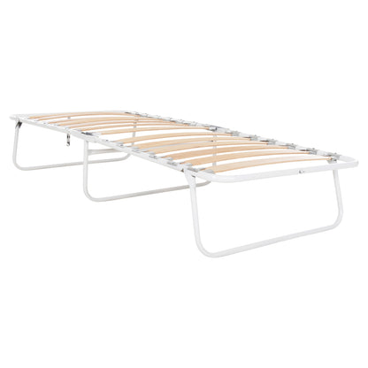 Bed -camp Bed 6cm Foam 180x80 Pillow With Wooden Support