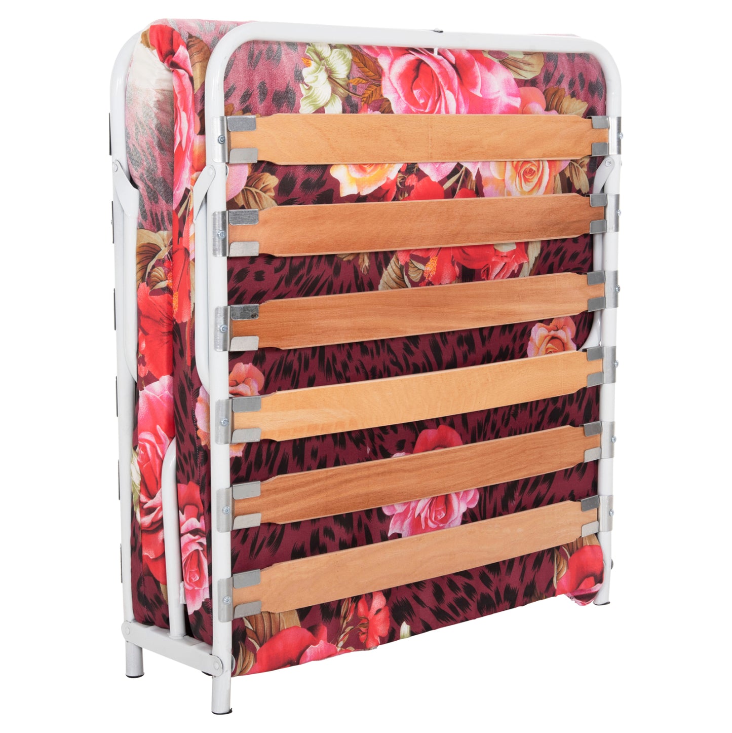 Bed -camp Bed 6cm Foam 180x80 Pillow With Wooden Support