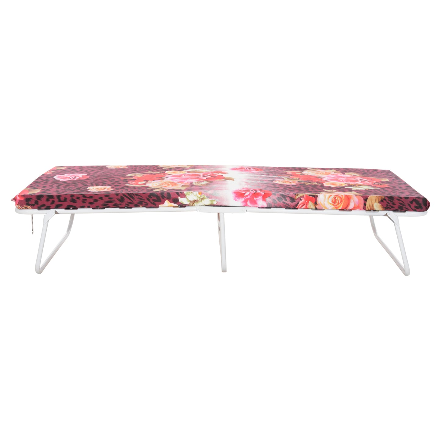Bed -camp Bed 6cm Foam 180x80 Pillow With Wooden Support