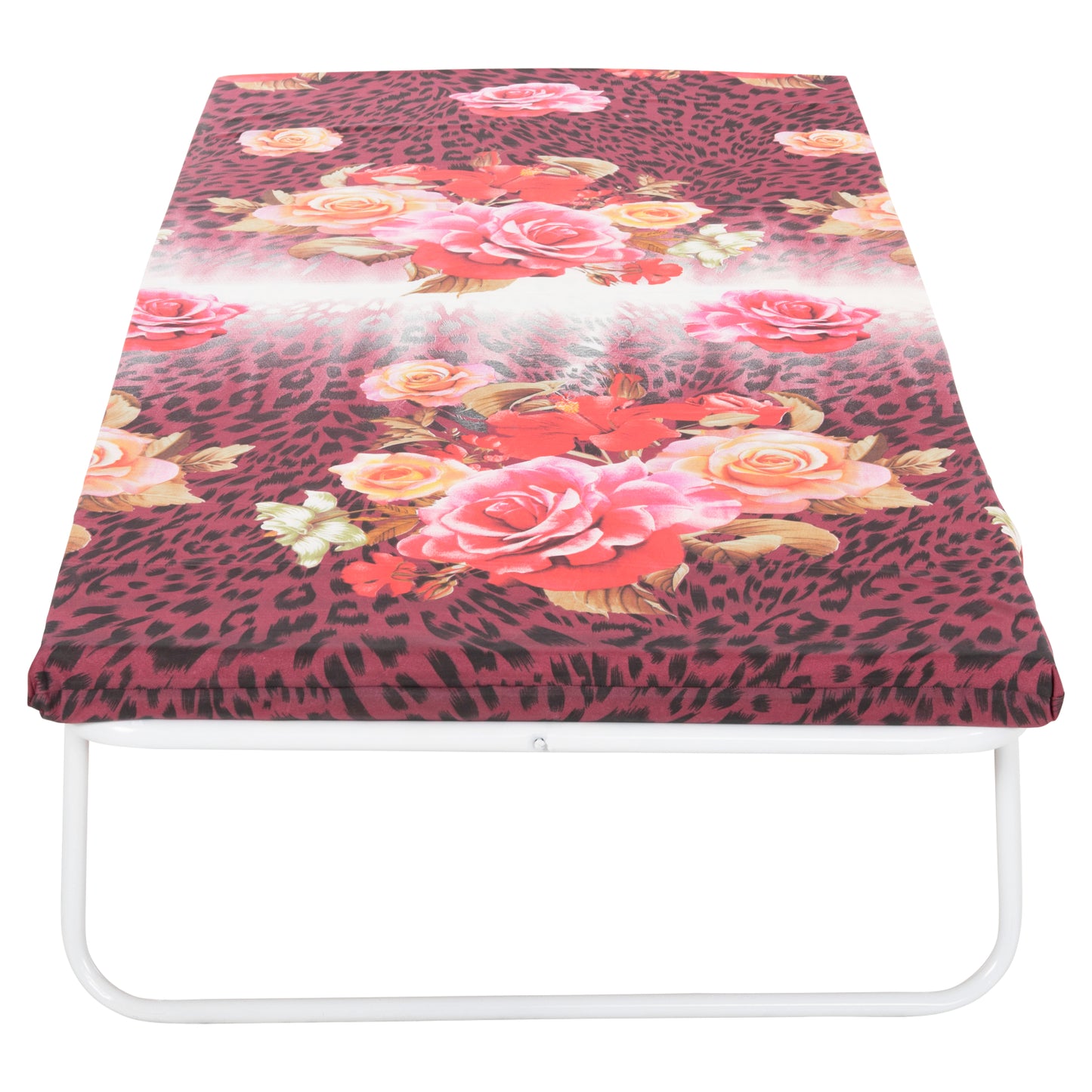 Bed -camp Bed 6cm Foam 180x80 Pillow With Wooden Support