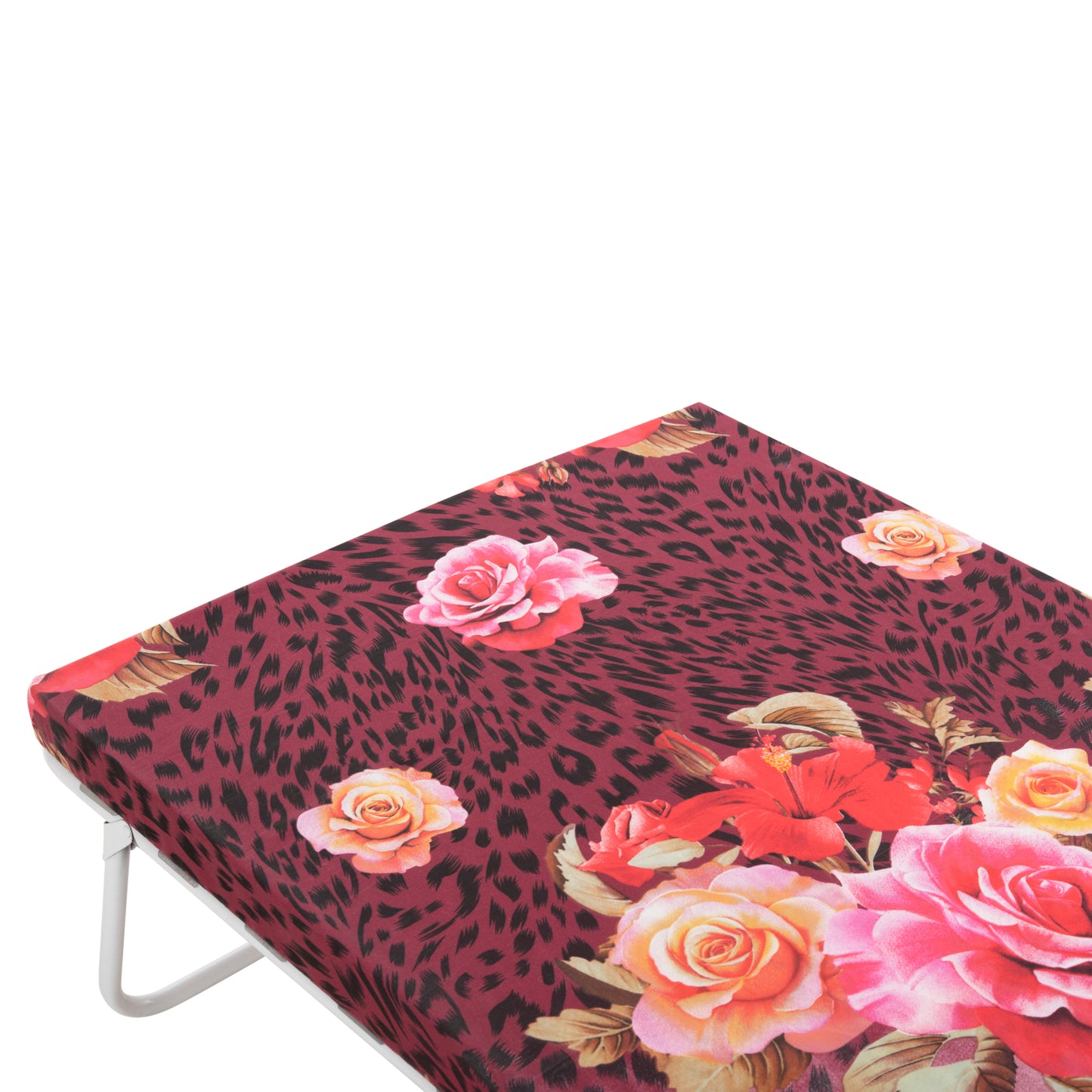 Bed -camp Bed 6cm Foam 180x80 Pillow With Wooden Support