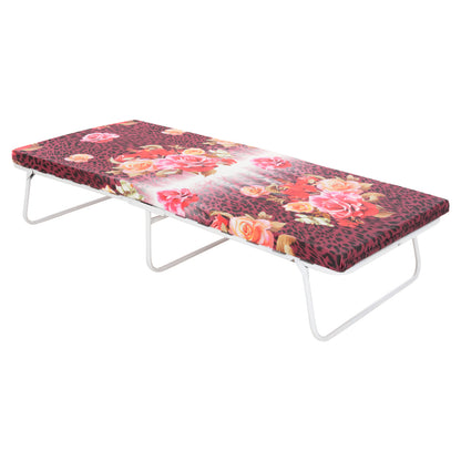 Bed -camp Bed 6cm Foam 180x80 Pillow With Wooden Support