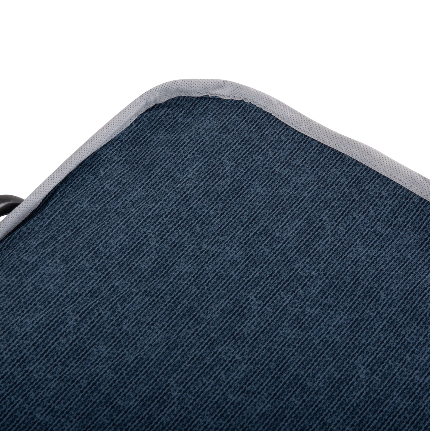 Foldable Bed Slade Hm604.03 Metal With Wheels & Mattress 6.5cm Blue Jeans Look 80x183x37.5hcm.