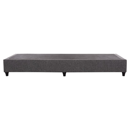 Substrate Bed Siggy Hm721.10 No Storage Space--grey Fabric--for Mattress 80x200cm.