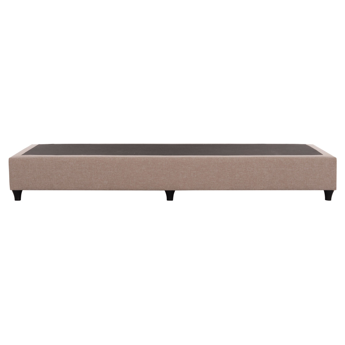 Substrate Bed Siggy Hm722.30 No Storage Space--beige Fabric--for Mattress 90x200cm.