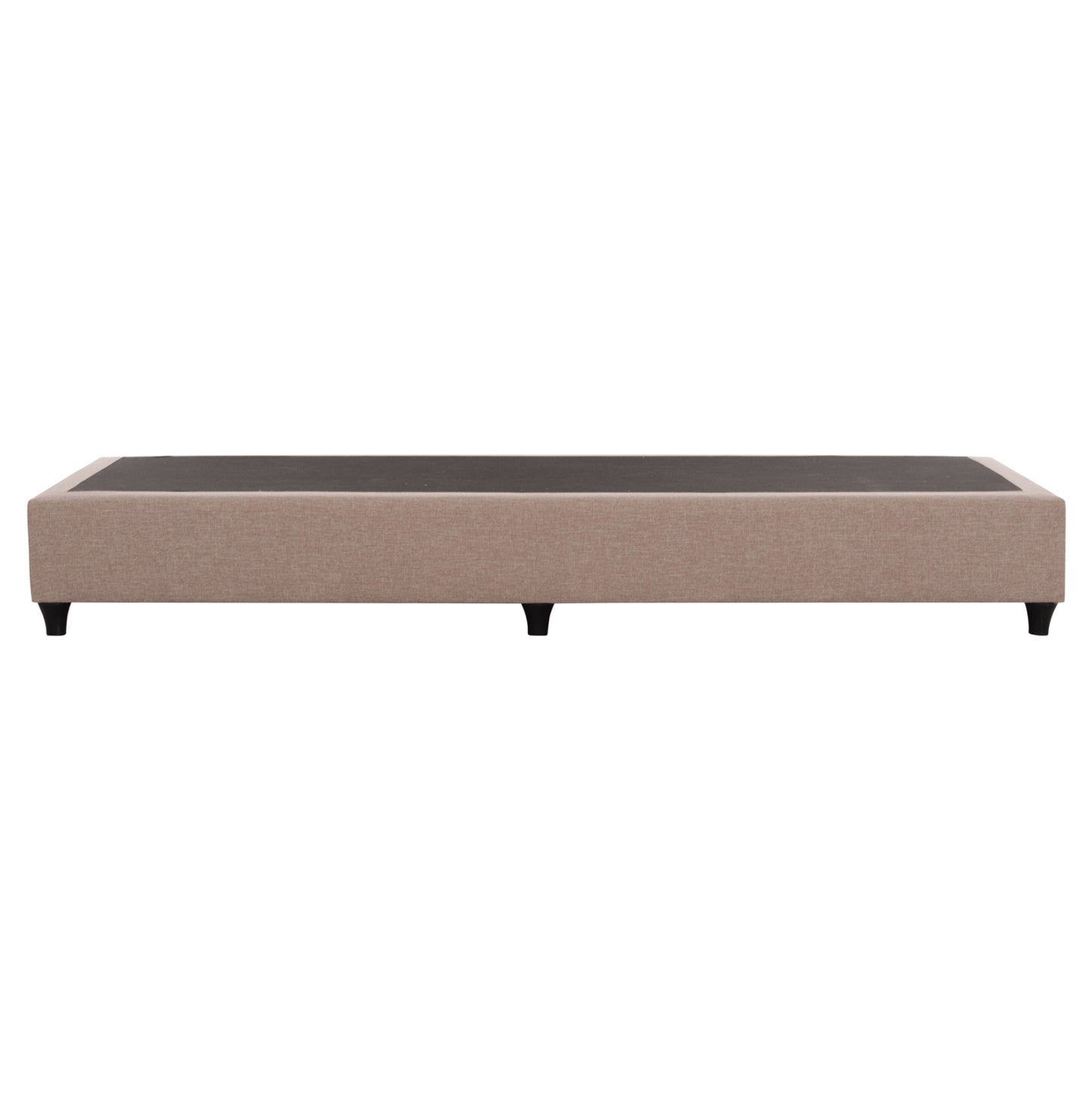 Substrate Bed Siggy Hm722.30 No Storage Space--beige Fabric--for Mattress 90x200cm.