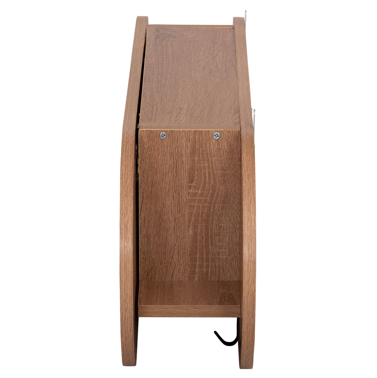 Entryway Hanger With Cabinet Shelf Stor Hm18078.02 Melamine In Sonama 84x15.5x28.5hcm.