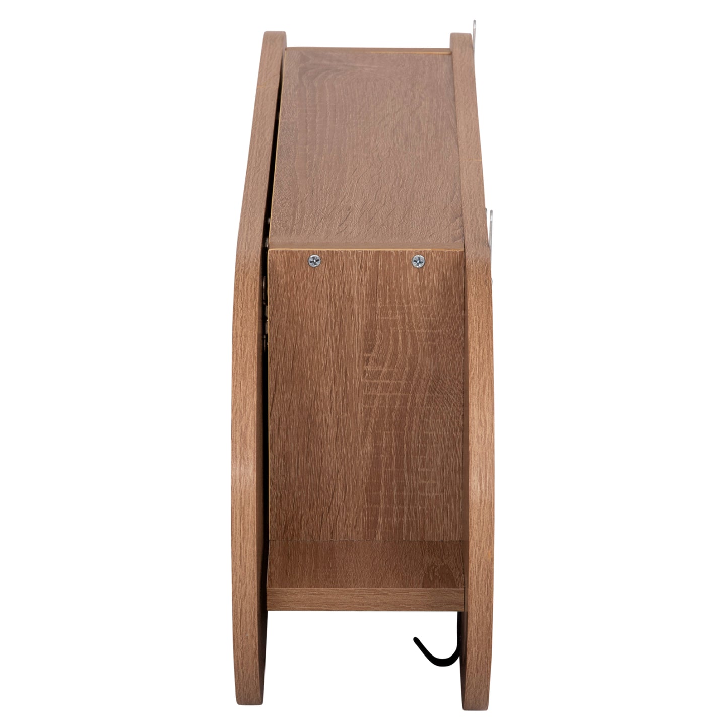 Entryway Hanger With Cabinet Shelf Stor Hm18078.02 Melamine In Sonama 84x15.5x28.5hcm.