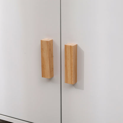Kids' Hanger With Cabinet Paschal Hm2495.03 Melamine-pine Wood 76x44x170hcm.