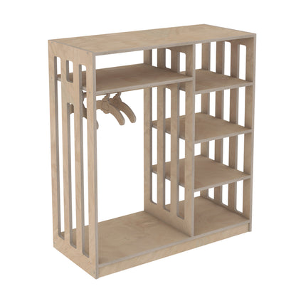 Children's Hanger Sani Hm18226.03 Birch Wood In Natural Color 90x40x100hcm.
