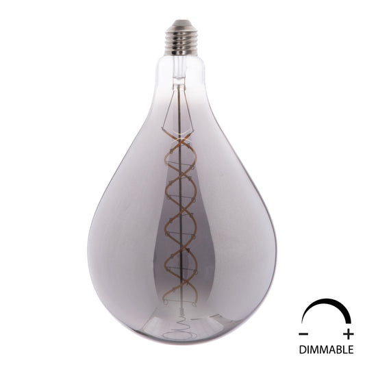 Light Bulb Hm4052.03 Led Filament 8w E27 3000k Smoke Color Dimmable
