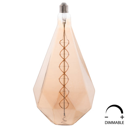 Light Bulb Hm4057 Led Filament 8w E27 3000k Gold Color Dimmable