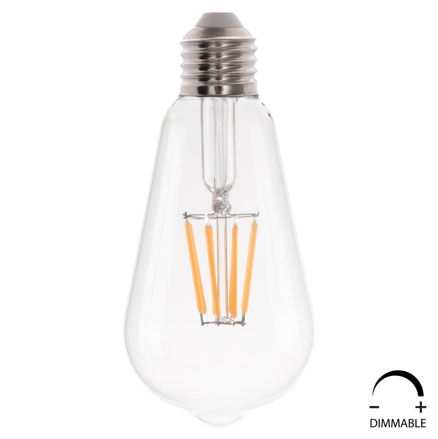 Light Bulb Hm4188.01 Led Filament 8w E27 Dimmable 2700k Clear