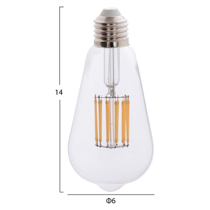 Light Bulb Hm4189.01 Led Filament 12w E27 2700k Clear