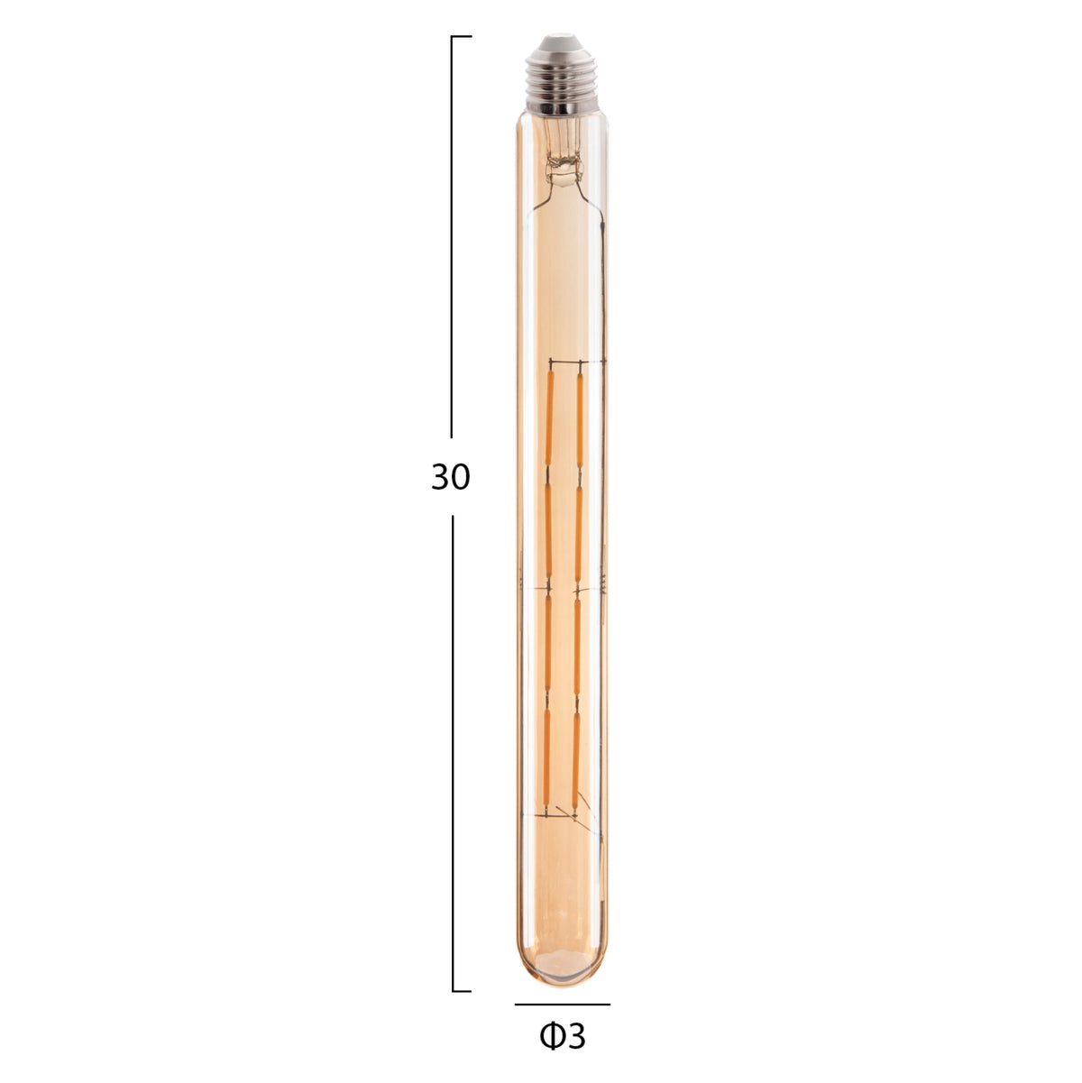 Light Bulb Hm4191 Led Filament 8w E27 3000k Gold Dimmable